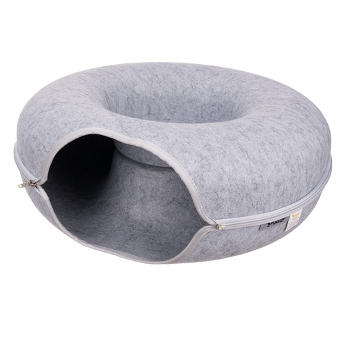 Anti-stressz fánk alagút macskáknak - PURLOV - szürke (WNDR25810) - Image 11
