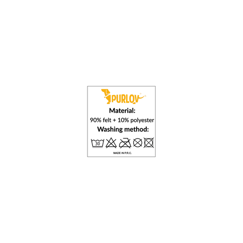 Anti-stressz fánk alagút macskáknak - PURLOV - szürke (WNDR25810) - Image 12