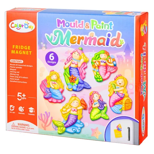 Csináld magad hűtőmágnes készlet – sellő motívummal 22433 (WNDR17206) - Image 4