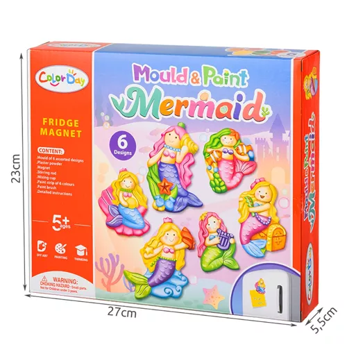 Csináld magad hűtőmágnes készlet – sellő motívummal 22433 (WNDR17206) - Image 6