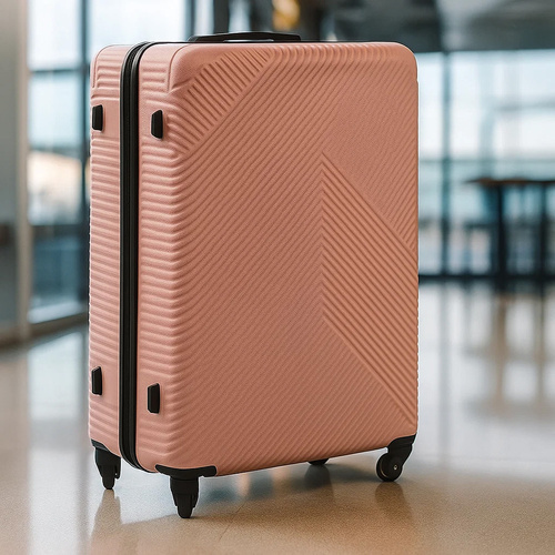 TRIZAND 3 részes utazó bőrönd szett – Kicsi, közepes és nagy méret – Pink (WNDR26663) - Image 19