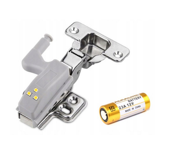 3 LED-es szekrénylámpa – automatikus, energiatakarékos bútorvilágítás, elemes (WNDR16146) - Image 2