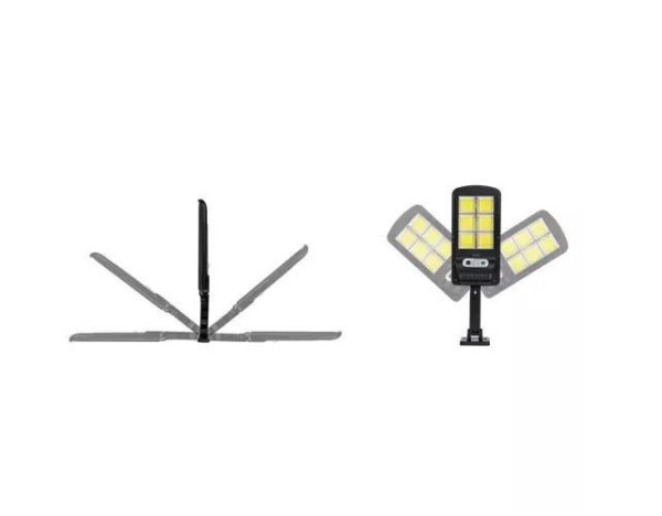 120 LED napelemes kültéri lámpa – energiatakarékos mozgásérzékelős világítás kertbe és udvarra (WNDR19443) - Image 10