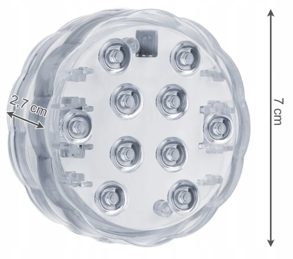2 db Vízálló RGB LED lámpa távirányítóval (WNDR16315) - Image 11