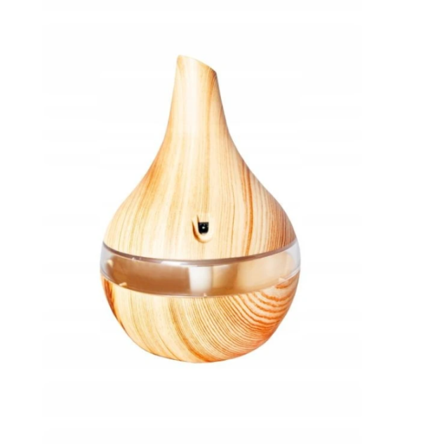 300 ml USB aromadiffúzor – párásító és illóolaj párologtató 7 színű LED világítással (WNDR10950) - Image 6