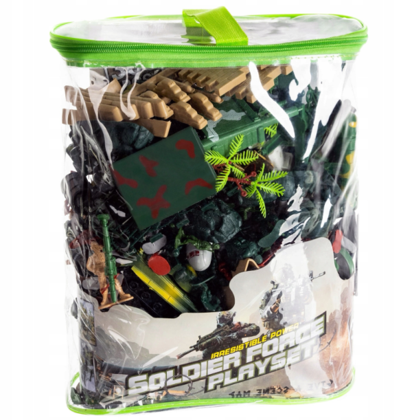 300 darabos katonai bázis játékszett – katonák, járművek és kiegészítők gyerekeknek(WNDR11524)