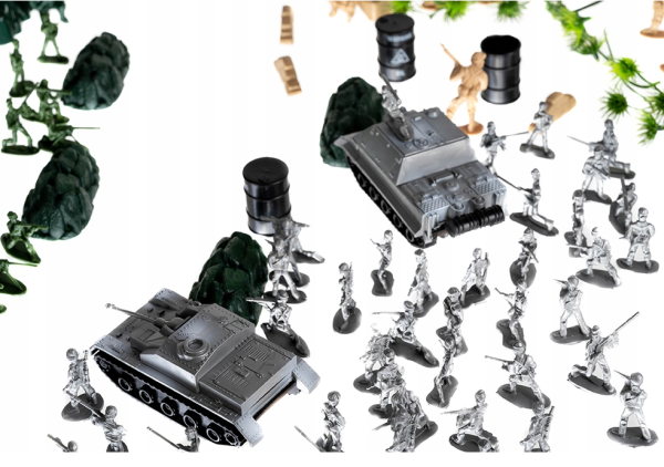 300 darabos katonai bázis játékszett – katonák, járművek és kiegészítők gyerekeknek(WNDR11524) - Image 8