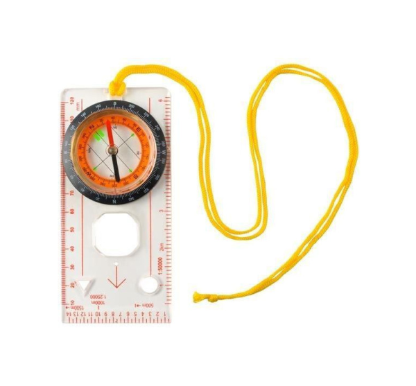 360°-ban forgatható térképiránytű – 2° pontosságú navigációs eszköz túrázáshoz és szabadtéri kalandokhoz (WNDR7953) - Image 3