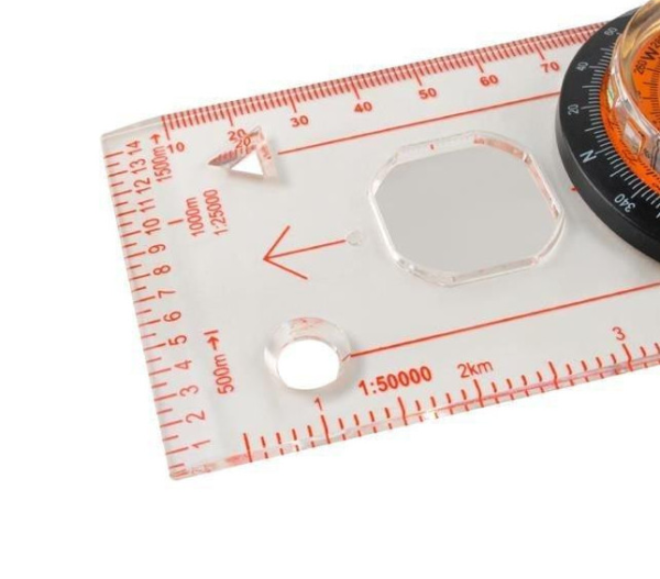 360°-ban forgatható térképiránytű – 2° pontosságú navigációs eszköz túrázáshoz és szabadtéri kalandokhoz (WNDR7953) - Image 5