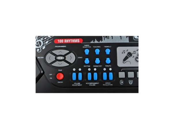 54 billentyűs elektronikus orgona – digitális zongora kezdőknek és gyerekeknek (WNDR8238) - Image 6