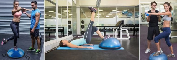 58 cm-es egyensúlylabda fogantyúval – otthoni edzés, fitness és gyermekbarát (WNDR5448) - Image 4