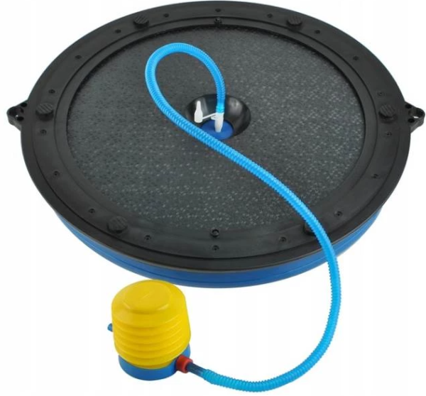 58 cm-es egyensúlylabda fogantyúval – otthoni edzés, fitness és gyermekbarát (WNDR5448) - Image 6