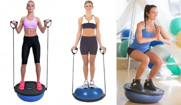 58 cm-es egyensúlylabda fogantyúval – otthoni edzés, fitness és gyermekbarát (WNDR5448) - Image 8