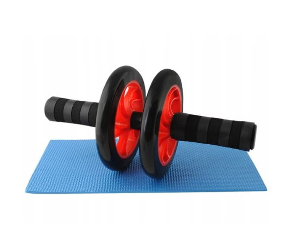 Dupla hasizom erősítő kerék – 15 cm, csúszásmentes fogantyú, térdvédővel (WNDR4567) - Image 10