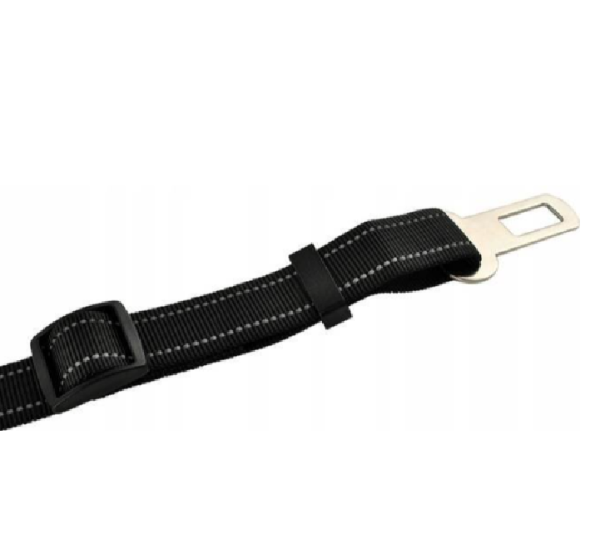 Állítható fekete rugalmas kutyapóráz autóba – biztonságos és kényelmes utazás kedvenceddel (WNDR6230) - Image 4