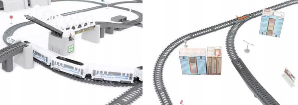 Elemes Pendolino vonatkészlet – 9 méteres pálya, játékvasút gyerekeknek (WNDR9448) - Image 7