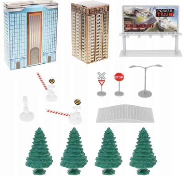 Elemes Pendolino vonatkészlet – 9 méteres pálya, játékvasút gyerekeknek (WNDR9448) - Image 8