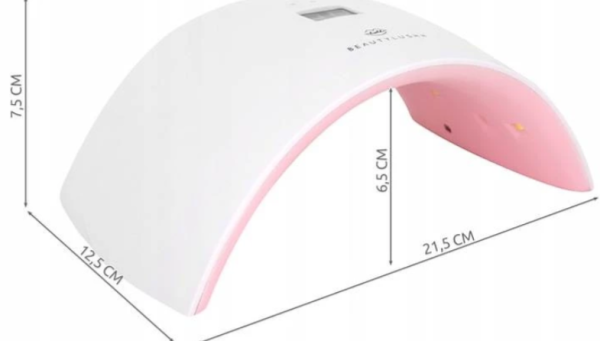Beautylushh Sun 9S UV/LED körömlámpa – 15 LED, 24W, fehér, praktikus rögzítőkkel (WNDR8865) - Image 4