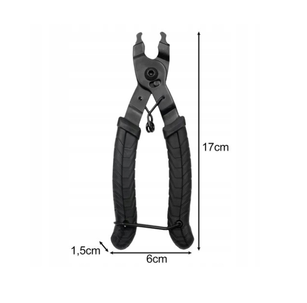 Bigstern szénacél kerékpárlánc fogó – erős és tartós láncjavító eszköz biciklikhez (WNDR24276) - Image 3