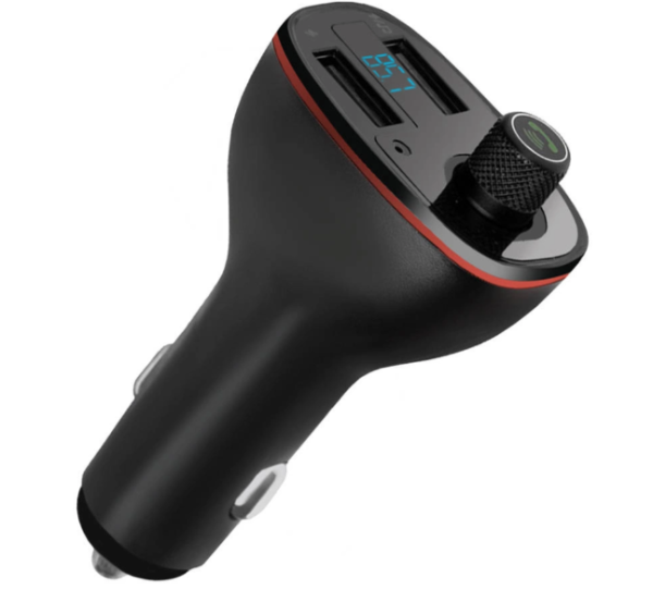 Bluetooth FM transzmitter és autós MP3 lejátszó – dupla USB töltő, 12/24V kompatibilis, zenelejátszás és töltés egy készülékben (WNDR15185) - Image 3