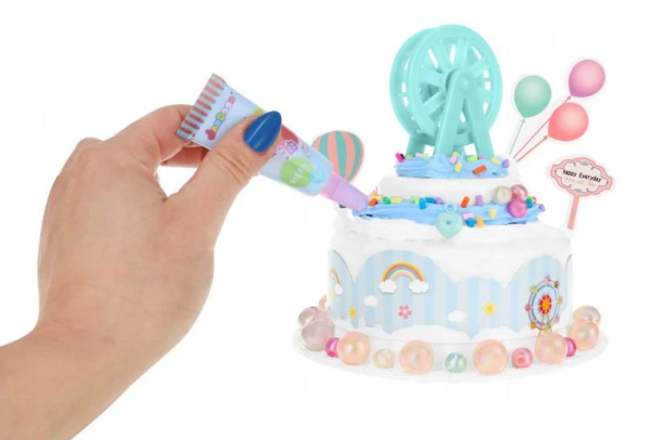 Tortadíszítő készlet – kreatív játék sütéshez és tortadíszítéshez, 6+ éveseknek (WNDR9443) - Image 2