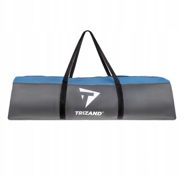 Könnyen felállítható 3 személyes kemping sátor – kék-ezüst, 120 × 220 × 370 cm (WNDR12572) - Image 6