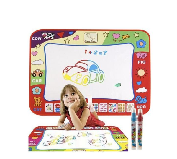 Magic Water Drawing Mat – kreatív, vízzel festhető rajztábla gyerekeknek (WNDR22240)