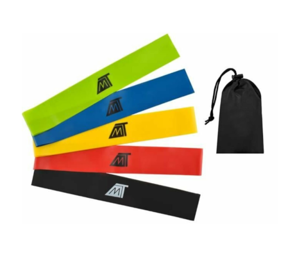 Malatec 5 részes gumiszalag szett –  különböző erősségi szinttel (WNDR6242) - Image 6