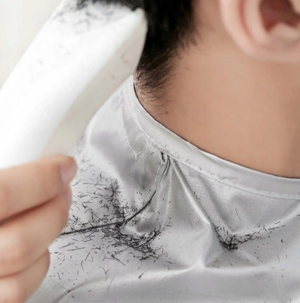 Vízlepergető, állítható nyakvédő hajvágó gallér (WNDR7714) - Image 5