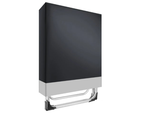 Vízálló kerti napozóágy huzat – fekete védőhuzat, 70×30×100 cm (WNDR12114) - Image 9