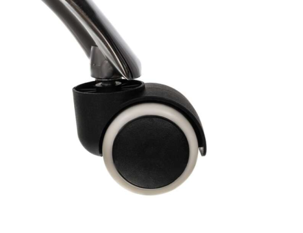 Fehér-fekete irodai forgószék – ergonomikus, állítható kialakítás (WNDR16429) - Image 6