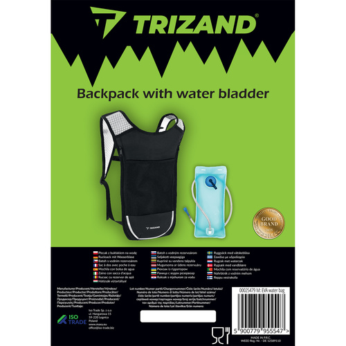 Trizand vizes hátizsák – 2L hidratáló sporthoz, kerékpározáshoz és túrázáshoz (WNDR25479) - Image 17