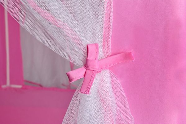 Rózsaszín összecsukható játszósátor gyerekeknek (WNDR23869) - Image 3