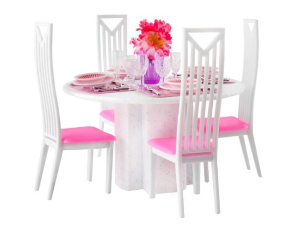 43 részes komplett étkező felszerelés babaházba – rengeteg kiegészítővel (WNDR23446) - Image 5