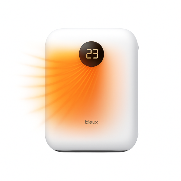 Alpina fürdőszobai hősugárzó – 800/2000 W, PTC, digitális kijelzővel (EDC)