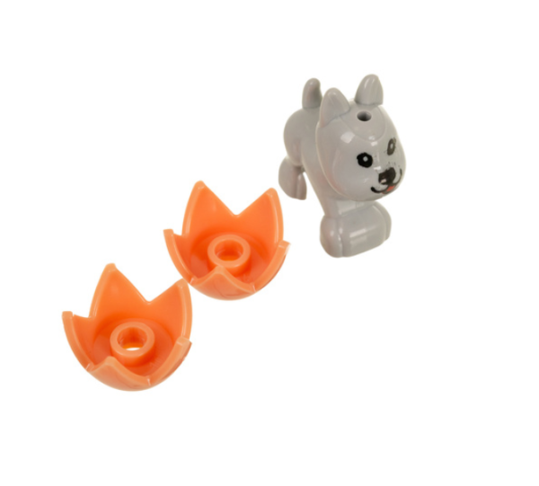 Kreatív 3D virág építőkocka készlet gyerekeknek – 172 darabos színes DIY játék, virágcsokor cserépben (WNDR26459) - Image 6