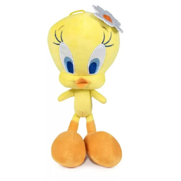 Looney Tunes Csőrike plüss figura – 20 cm-es aranyos, ülő animációs karakter játék gyerekeknek és gyűjtőknek (EDC) - Image 3