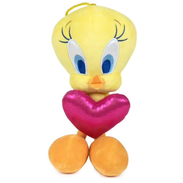 Looney Tunes Csőrike plüss figura – 20 cm-es aranyos, ülő animációs karakter játék gyerekeknek és gyűjtőknek (EDC) - Image 5