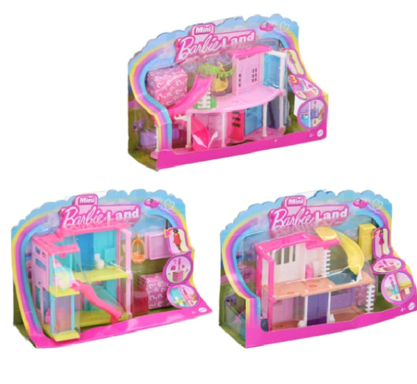 Mini házas Barbie játékkészlet – titokzatos Barbieland meglepetésdoboz kiegészítőkkel (EDC) - Image 4