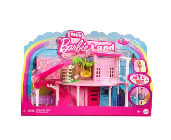Mini házas Barbie játékkészlet – titokzatos Barbieland meglepetésdoboz kiegészítőkkel (EDC) - Image 5