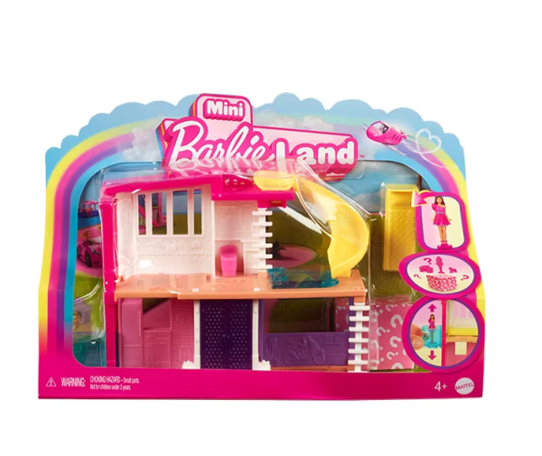 Mini házas Barbie játékkészlet – titokzatos Barbieland meglepetésdoboz kiegészítőkkel (EDC) - Image 6