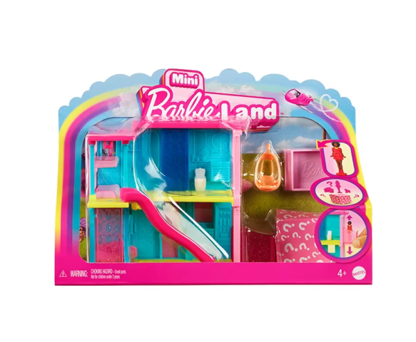 Mini házas Barbie játékkészlet – titokzatos Barbieland meglepetésdoboz kiegészítőkkel (EDC) - Image 7