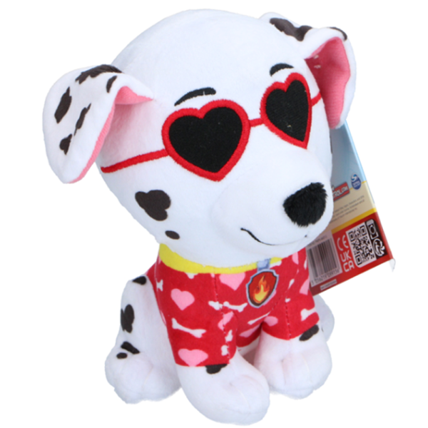 Mancs Őrjárat Marshall plüss figura – 18 cm-es puha, ölelhető játék kutyus gyerekeknek (EDC) - Image 3