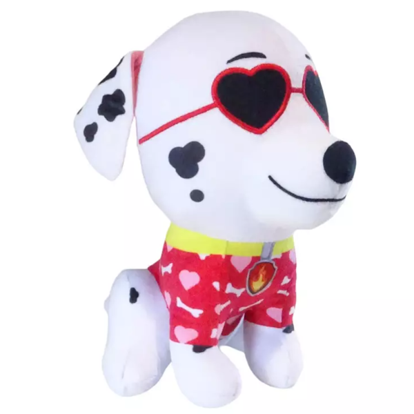 Mancs Őrjárat Marshall plüss figura – 18 cm-es puha, ölelhető játék kutyus gyerekeknek (EDC) - Image 2