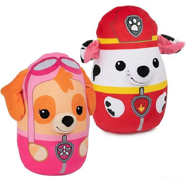 Mancs Őrjárat csapat plüssfigura 20 cm – választható karakterek Marshall, Skye puha és ölelhető játék gyerekeknek (EDC)