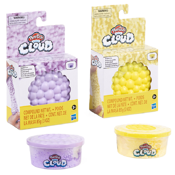 Play-Doh Super Cloud puha, légies gyurma – szuper könnyű, nyújtható és formázható gyurmakészlet gyerekeknek -85g (EDC) - Image 10