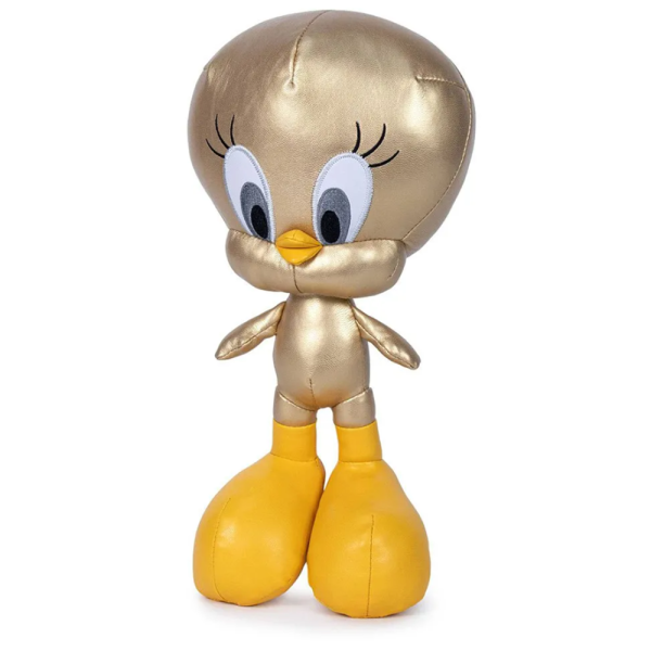 Csőrike plüss – Looney Tunes 100. évfordulós különkiadás, puha Tweety figura gyerekeknek és rajongóknak (EDC) - Image 2