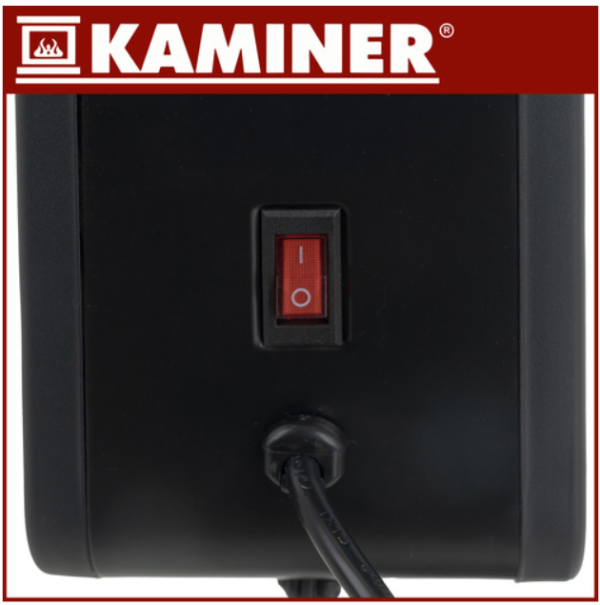 Ziflo Kaminer energiatakarékos elektromos fűtőtest – elegáns fekete (WNDR26403) - Image 9