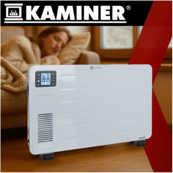 Ziflo Kaminer energiatakarékos elektromos fűtőtest – fehér (WNDR26402) - Image 6