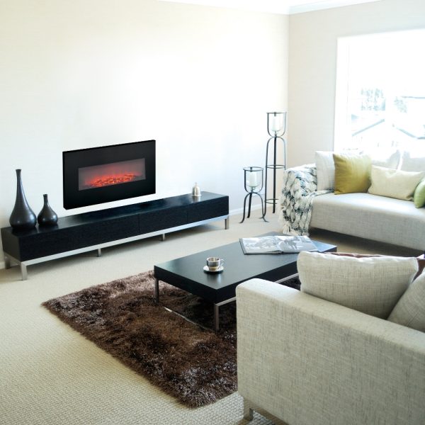 Alpina Memphis elektromos fali kandalló – 80 cm, 1800 W (EDC)